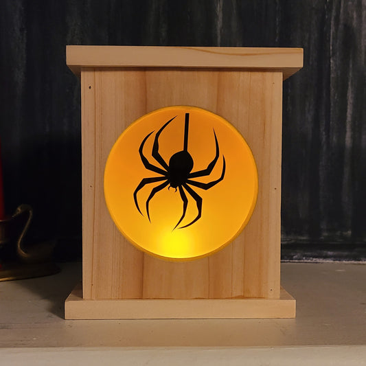 Halloween Lantern - Spooky Spider