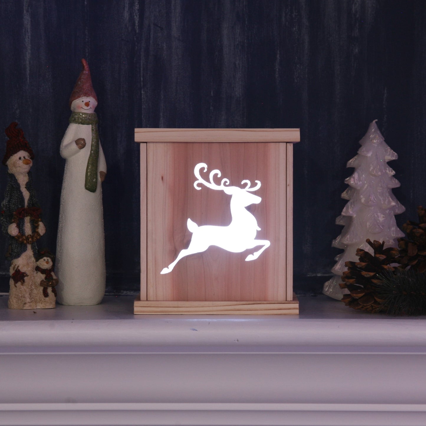 Christmas Lantern - Reindeer