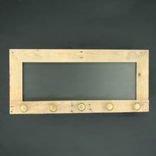Load image into Gallery viewer, Magnetic Chalkboard Coat Rack
