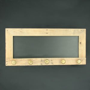 Magnetic Chalkboard Coat Rack