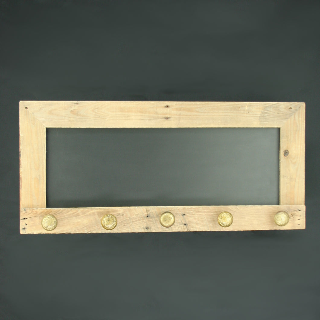 Magnetic Chalkboard Coat Rack