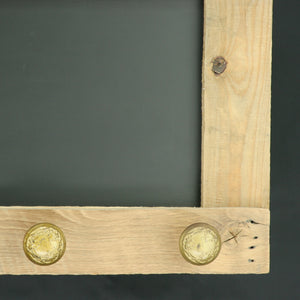 Magnetic Chalkboard Coat Rack