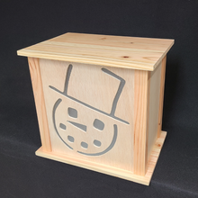 Load image into Gallery viewer, Lighted Snowman Face (Looking Left)